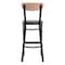 Flash Furniture Green Vinyl Seat Barstool with Natural Wood Back XU-DG6V6GNV-NAT-GG - alternate 5
